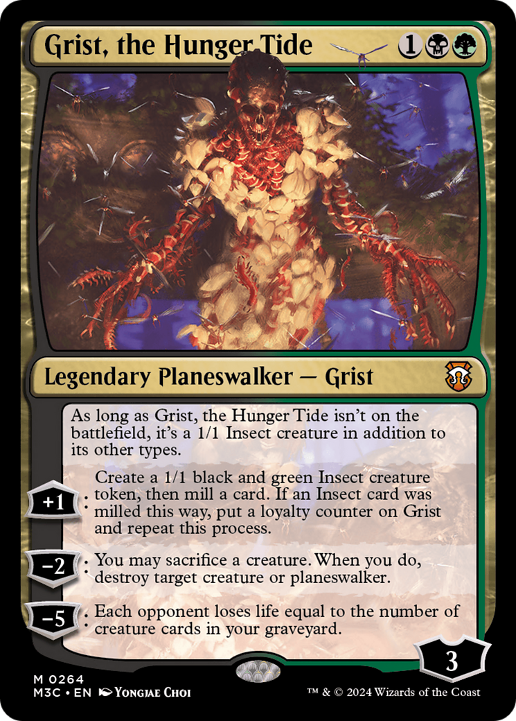 Grist, the Hunger Tide [Modern Horizons 3 Commander] | Shuffle n Cut Hobbies & Games