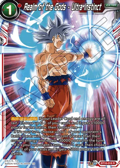 Realm of the Gods - Ultra Instinct (BT16-018) [Realm of the Gods] | Shuffle n Cut Hobbies & Games