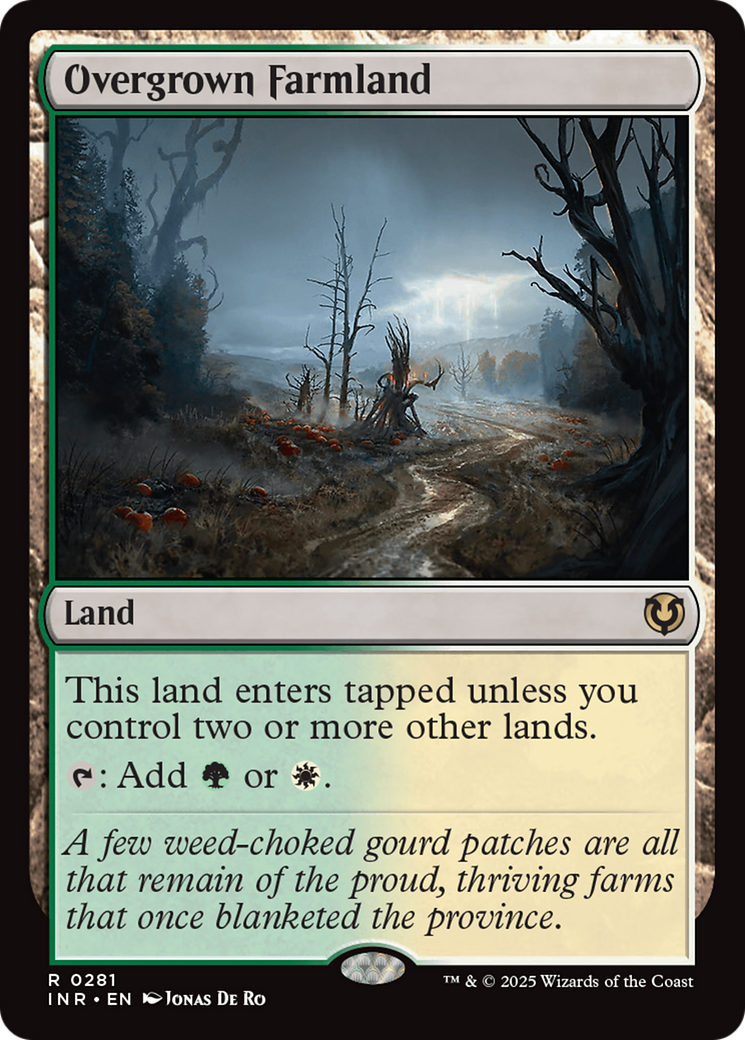 Overgrown Farmland [Innistrad Remastered] | Shuffle n Cut Hobbies & Games