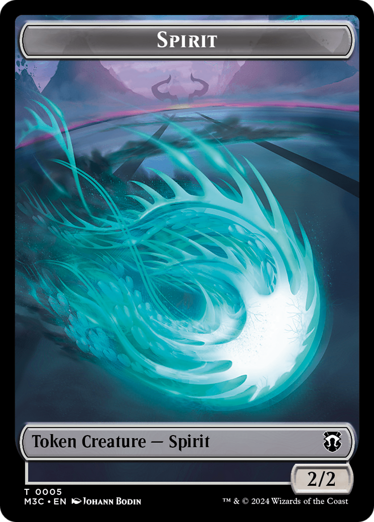 Eldrazi // Spirit Double-Sided Token [Modern Horizons 3 Commander Tokens] | Shuffle n Cut Hobbies & Games