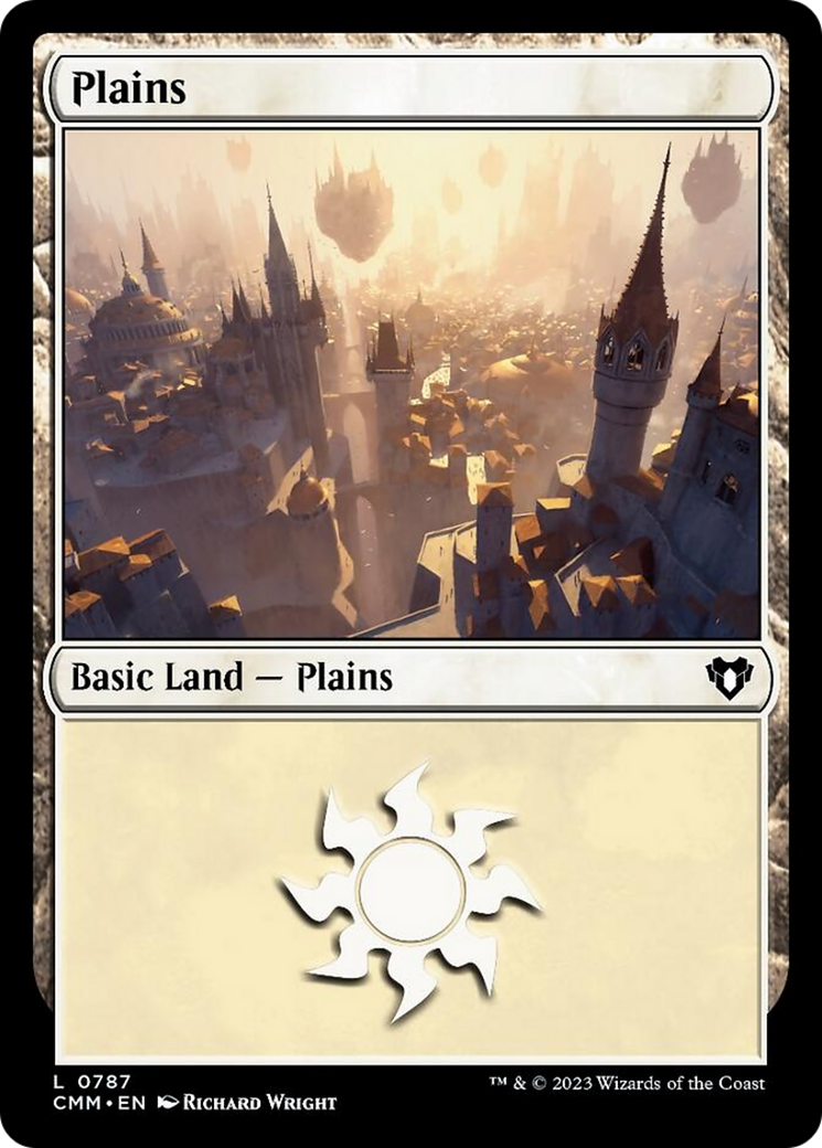 Plains (787) [Commander Masters] | Shuffle n Cut Hobbies & Games