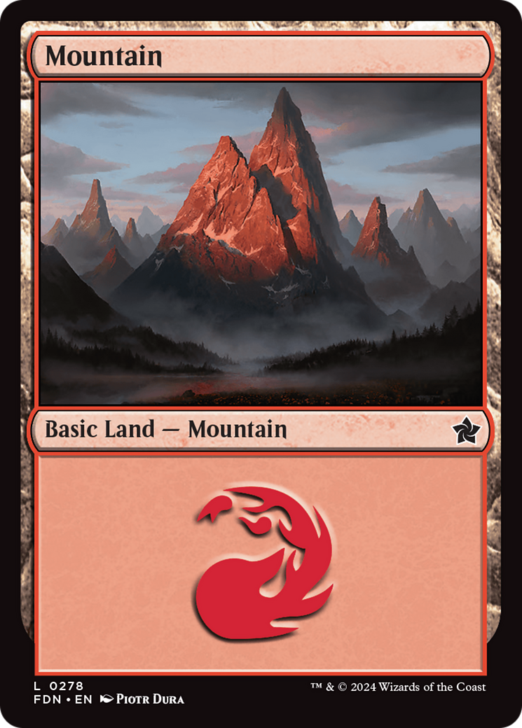 Mountain (0278) [Foundations] | Shuffle n Cut Hobbies & Games