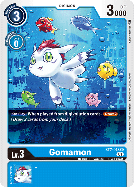 Gomamon [BT7-018] [Next Adventure] | Shuffle n Cut Hobbies & Games