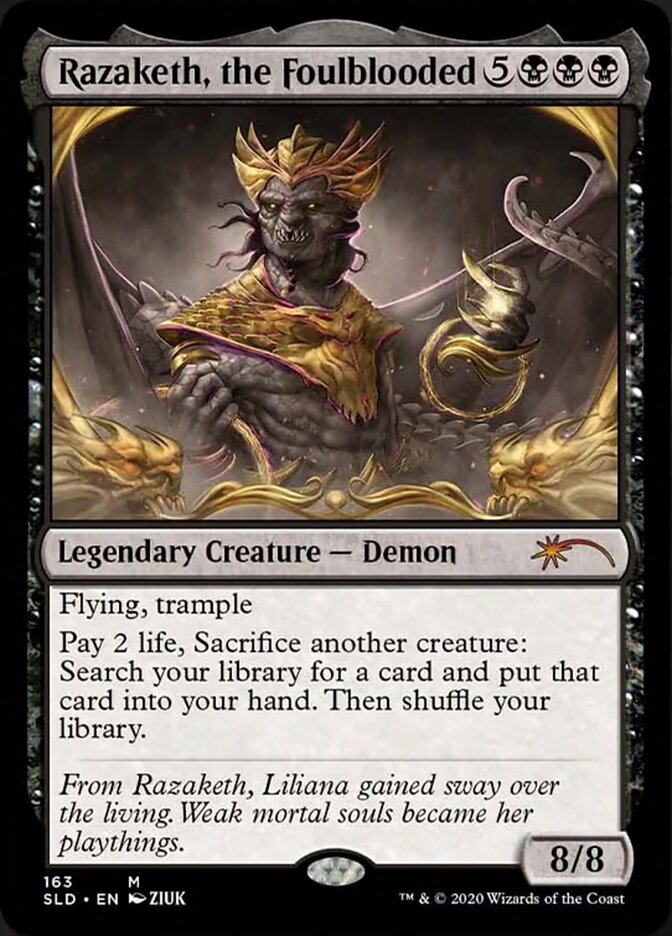 Razaketh, the Foulblooded [Secret Lair Drop Series] | Shuffle n Cut Hobbies & Games