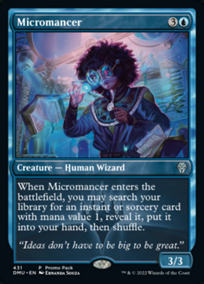 Micromancer (Promo Pack) [Dominaria United Promos] | Shuffle n Cut Hobbies & Games