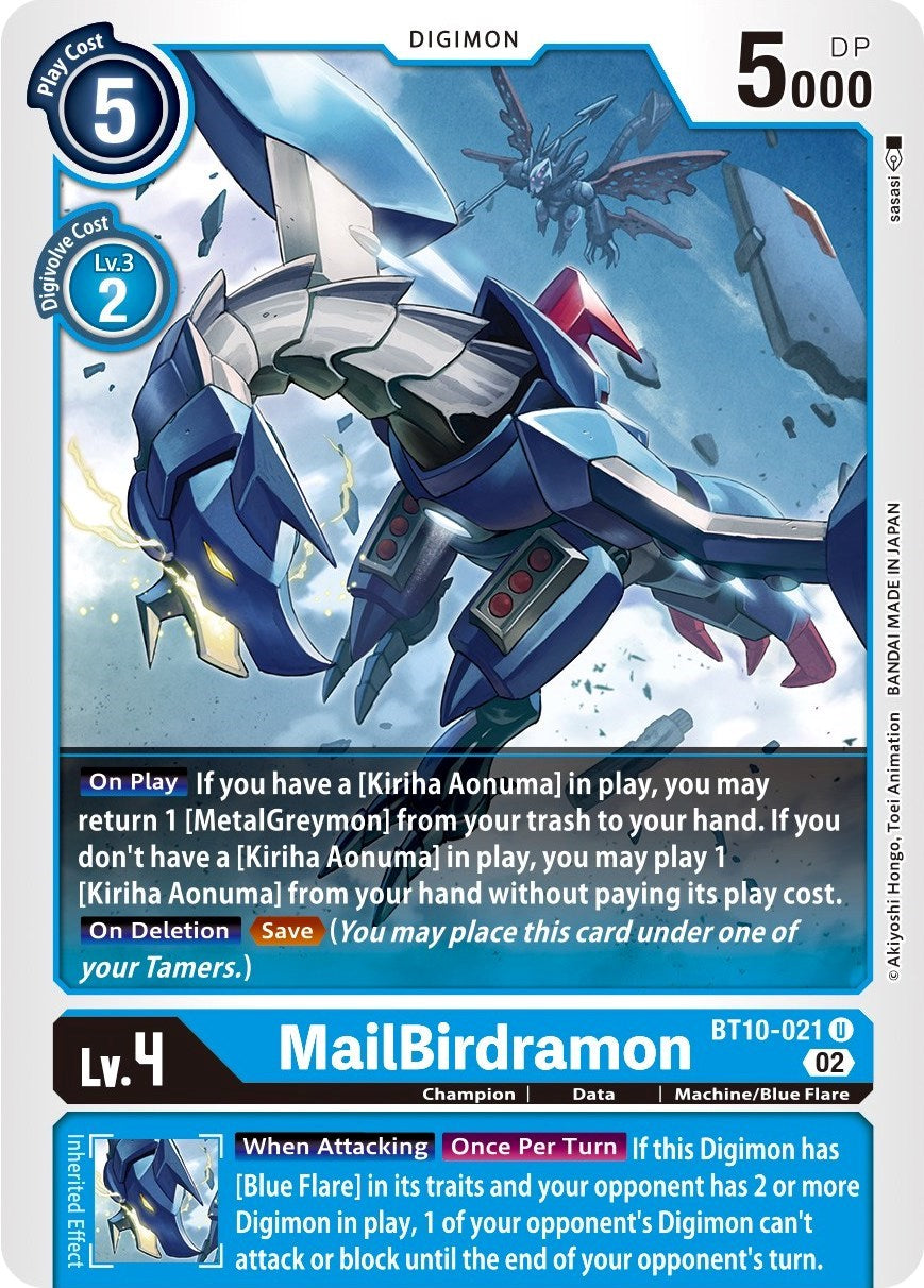 MailBirdramon [BT10-021] [Xros Encounter] | Shuffle n Cut Hobbies & Games