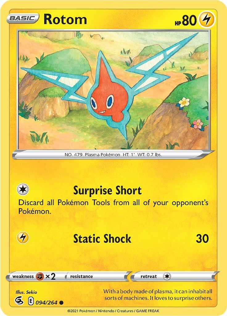 Rotom (094/264) [Sword & Shield: Fusion Strike] | Shuffle n Cut Hobbies & Games