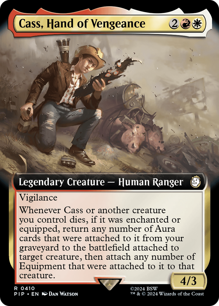 Cass, Hand of Vengeance (Extended Art) [Fallout] | Shuffle n Cut Hobbies & Games