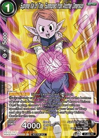 Supreme Kai of Time, Summoned from Another Dimension (Unison Warrior Series Tournament Pack Vol.3) (P-288) [Tournament Promotion Cards] | Shuffle n Cut Hobbies & Games