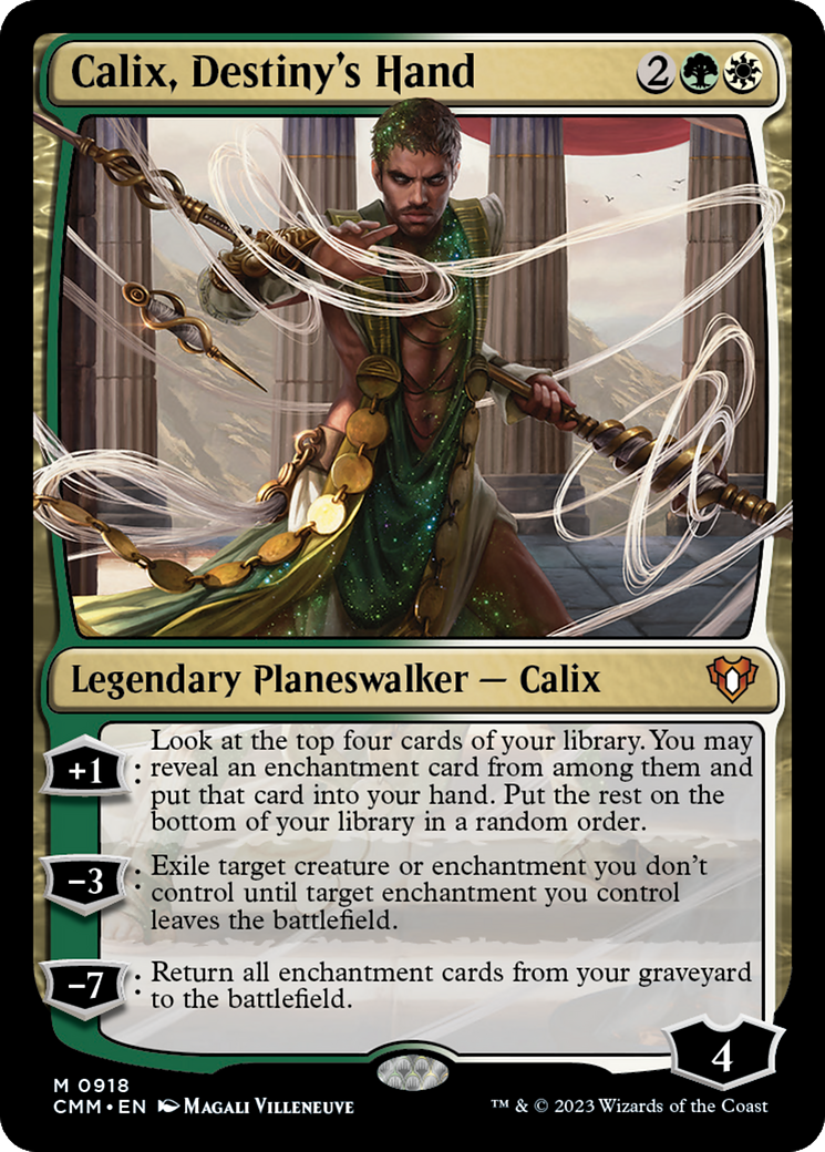 Calix, Destiny's Hand [Commander Masters] | Shuffle n Cut Hobbies & Games