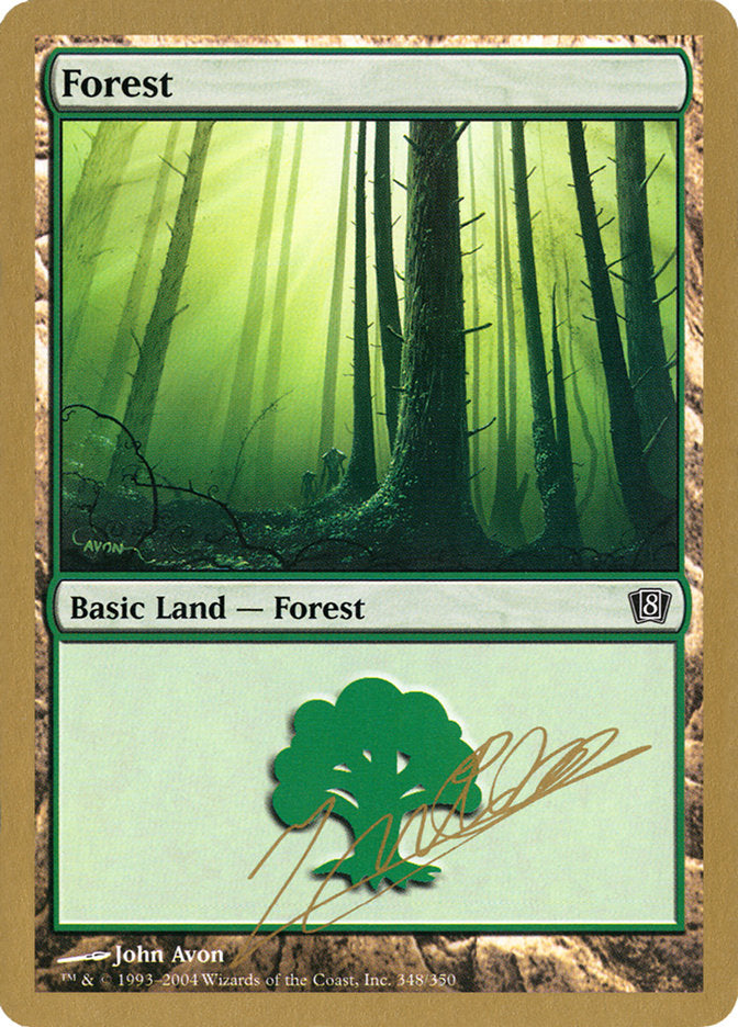 Forest (jn348) (Julien Nuijten) [World Championship Decks 2004] | Shuffle n Cut Hobbies & Games