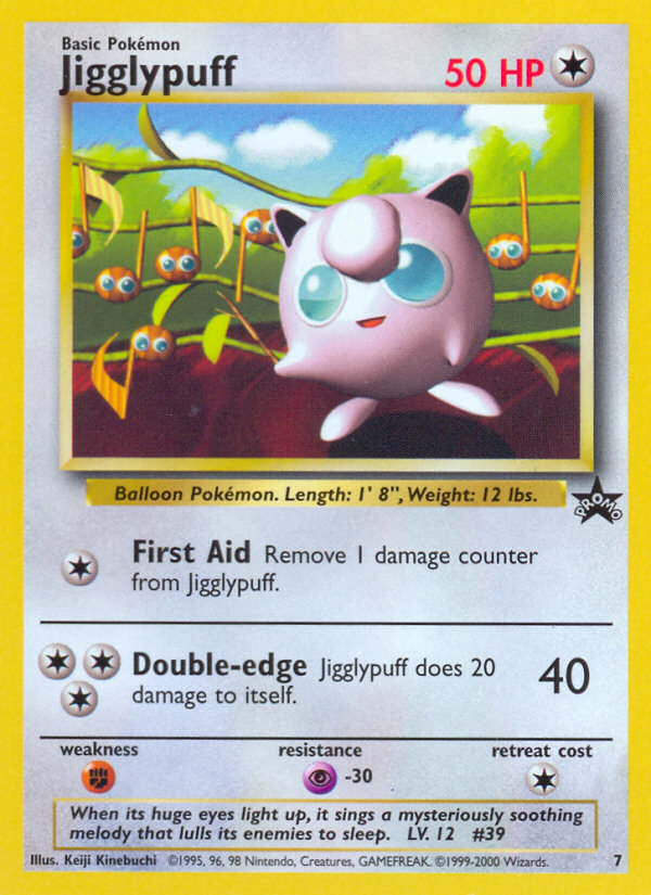 Jigglypuff (7) [Wizards of the Coast: Black Star Promos] | Shuffle n Cut Hobbies & Games