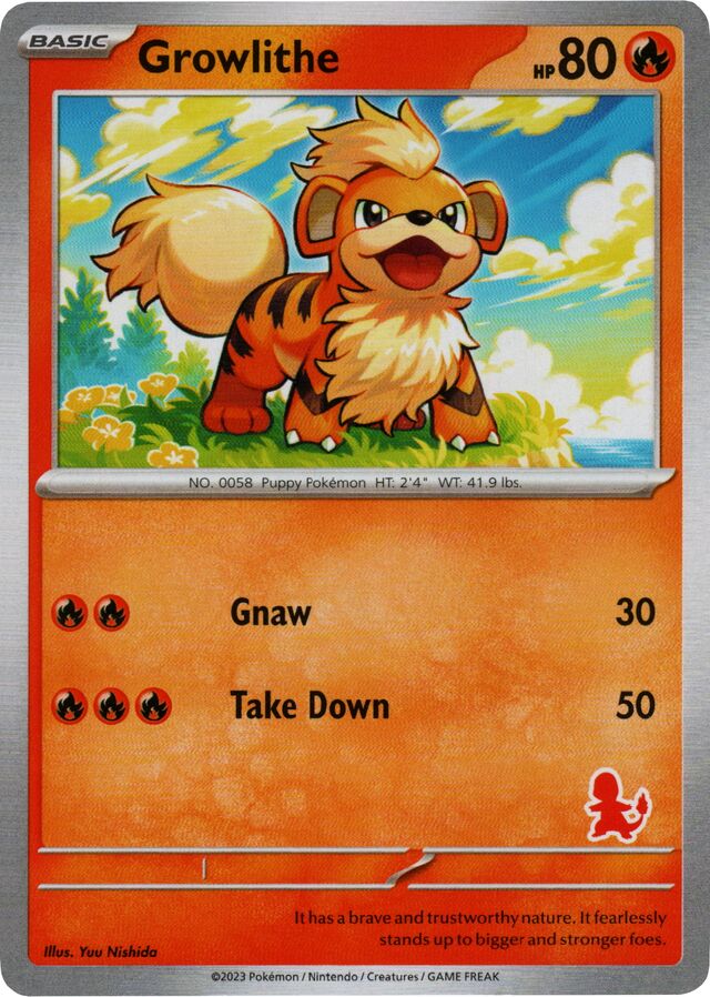 Growlithe [My First Battle] | Shuffle n Cut Hobbies & Games