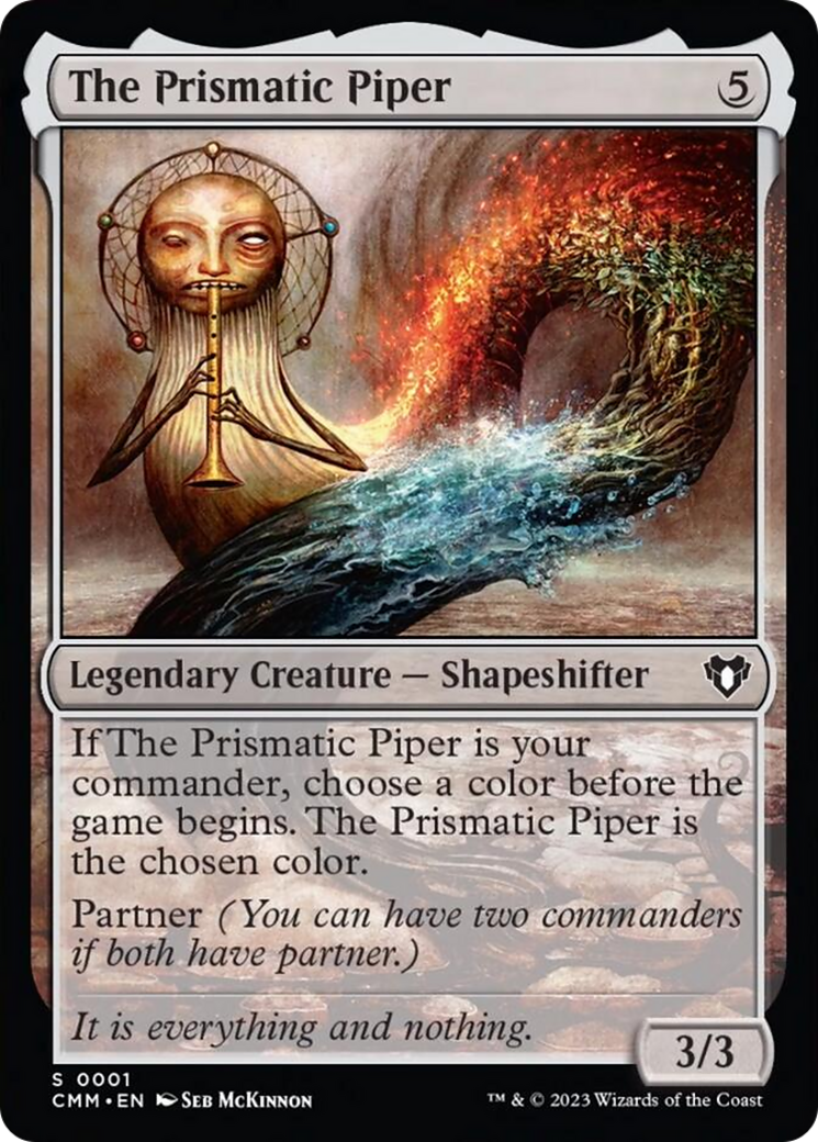 The Prismatic Piper [Commander Masters] | Shuffle n Cut Hobbies & Games