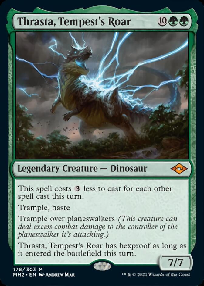 Thrasta, Tempest's Roar [Modern Horizons 2] | Shuffle n Cut Hobbies & Games