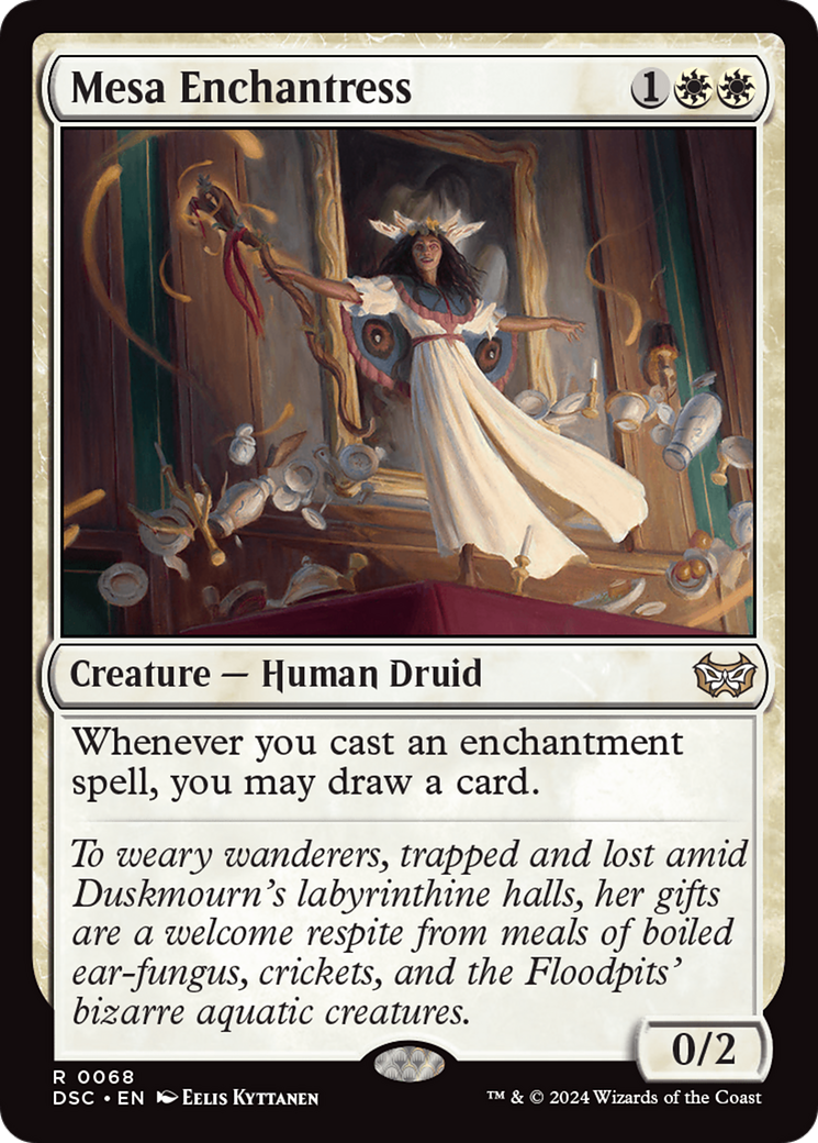 Mesa Enchantress [Duskmourn: House of Horror Commander] | Shuffle n Cut Hobbies & Games