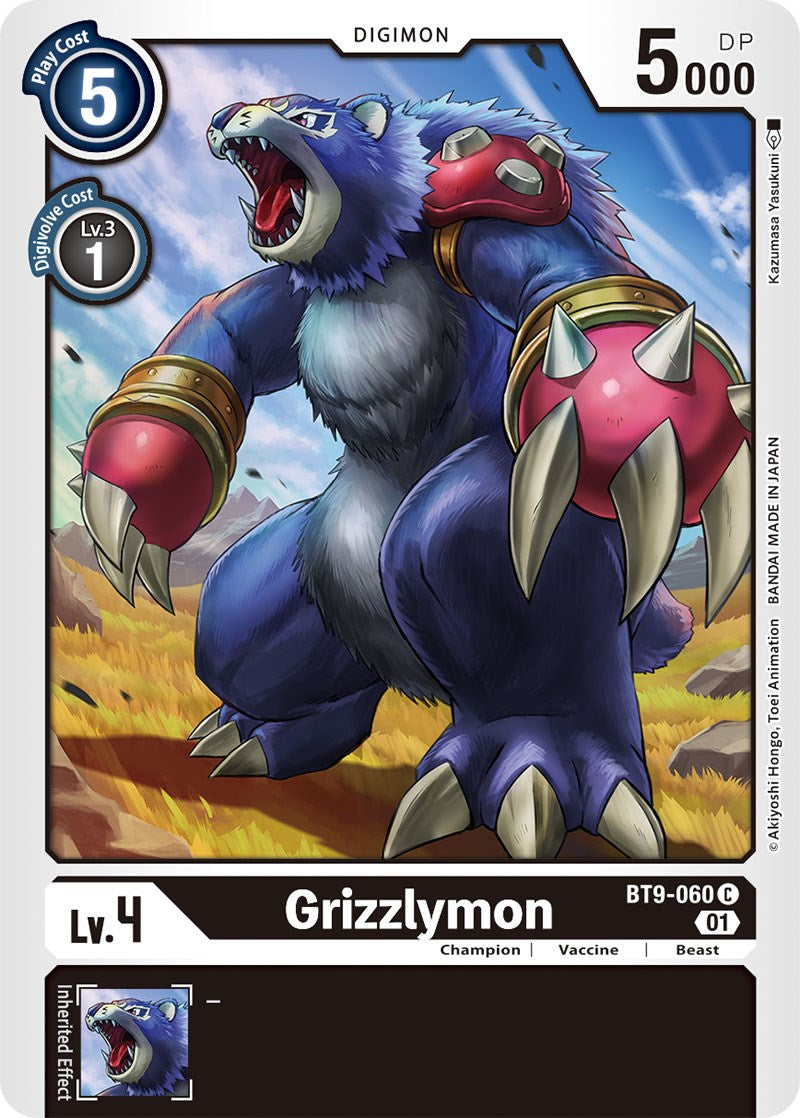 Grizzlymon [BT9-060] [X Record] | Shuffle n Cut Hobbies & Games