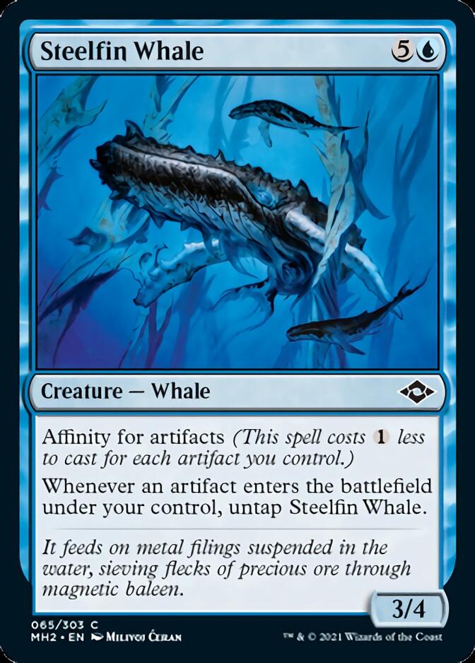 Steelfin Whale [Modern Horizons 2] | Shuffle n Cut Hobbies & Games