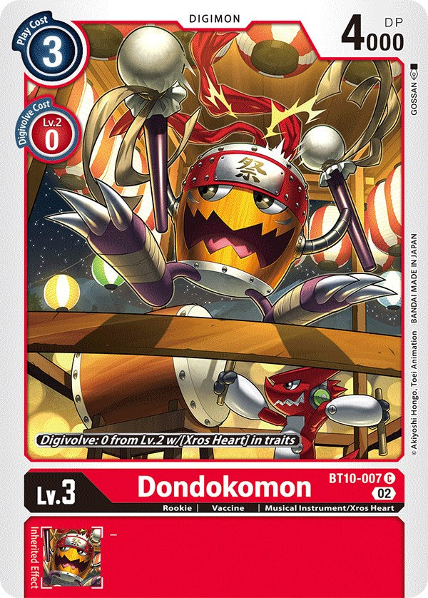 Dondokomon [BT10-007] [Xros Encounter] | Shuffle n Cut Hobbies & Games