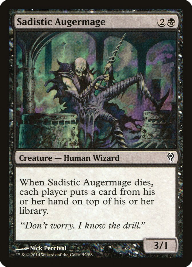 Sadistic Augermage [Duel Decks: Jace vs. Vraska] | Shuffle n Cut Hobbies & Games