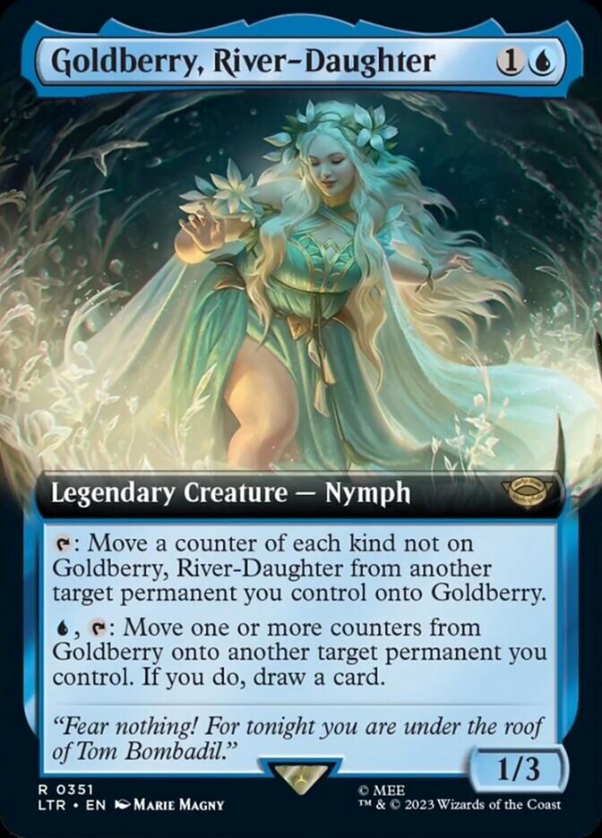 Goldberry, River-Daughter (Extended Art) [The Lord of the Rings: Tales of Middle-Earth] | Shuffle n Cut Hobbies & Games