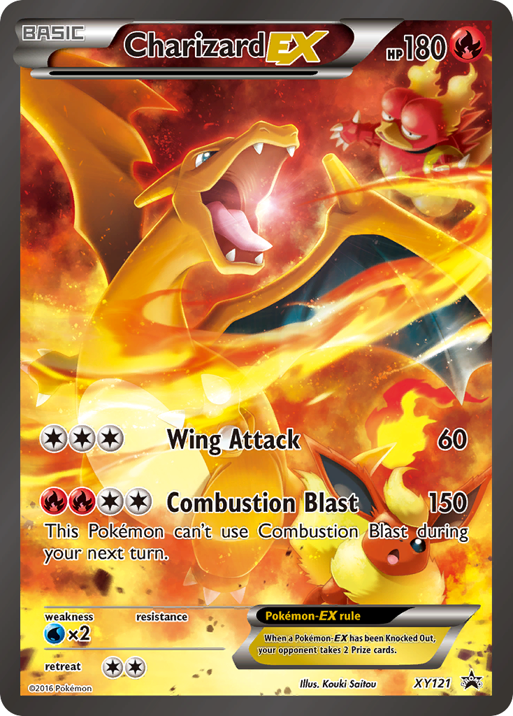 Charizard EX (XY121) [XY: Black Star Promos] | Shuffle n Cut Hobbies & Games