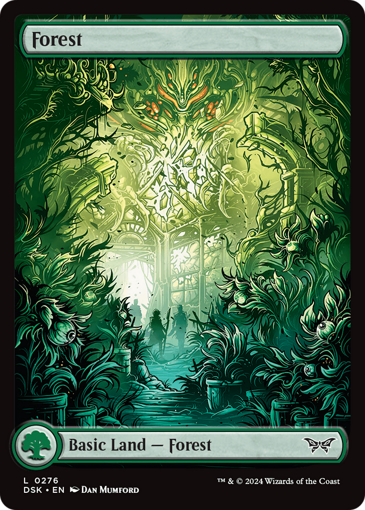 Forest (276) - Full Art [Duskmourn: House of Horror] | Shuffle n Cut Hobbies & Games