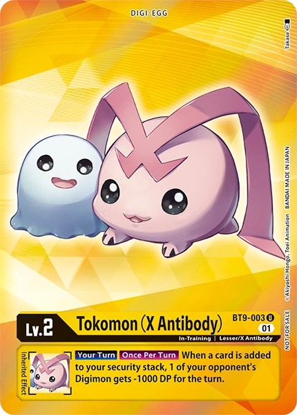 Tokomon (X Antibody) [BT9-003] (Alternative Art - Box Topper) [X Record] | Shuffle n Cut Hobbies & Games