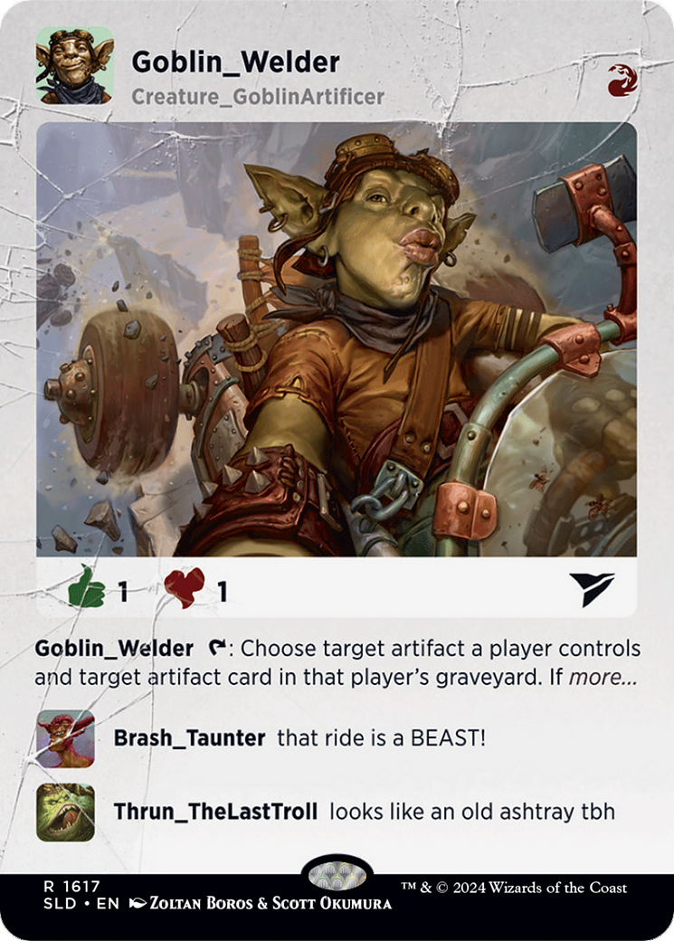 Goblin Welder [Secret Lair Drop Series] | Shuffle n Cut Hobbies & Games