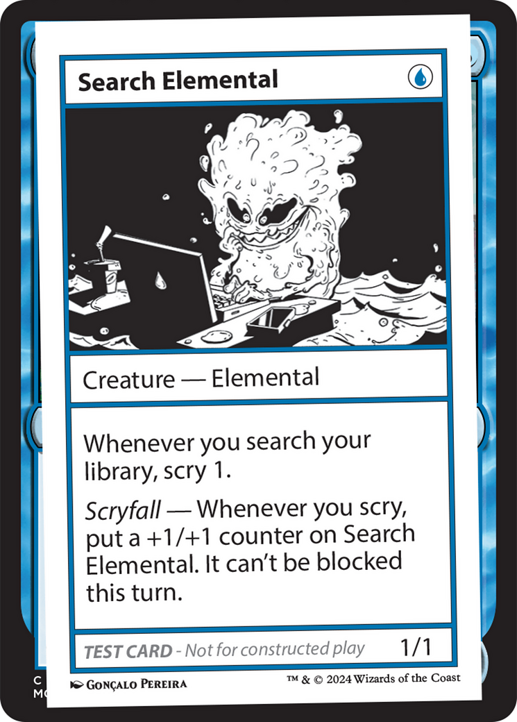 Search Elemental [Mystery Booster 2 Playtest Cards] | Shuffle n Cut Hobbies & Games