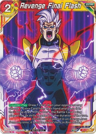 Revenge Final Flash (P-171) [Promotion Cards] | Shuffle n Cut Hobbies & Games