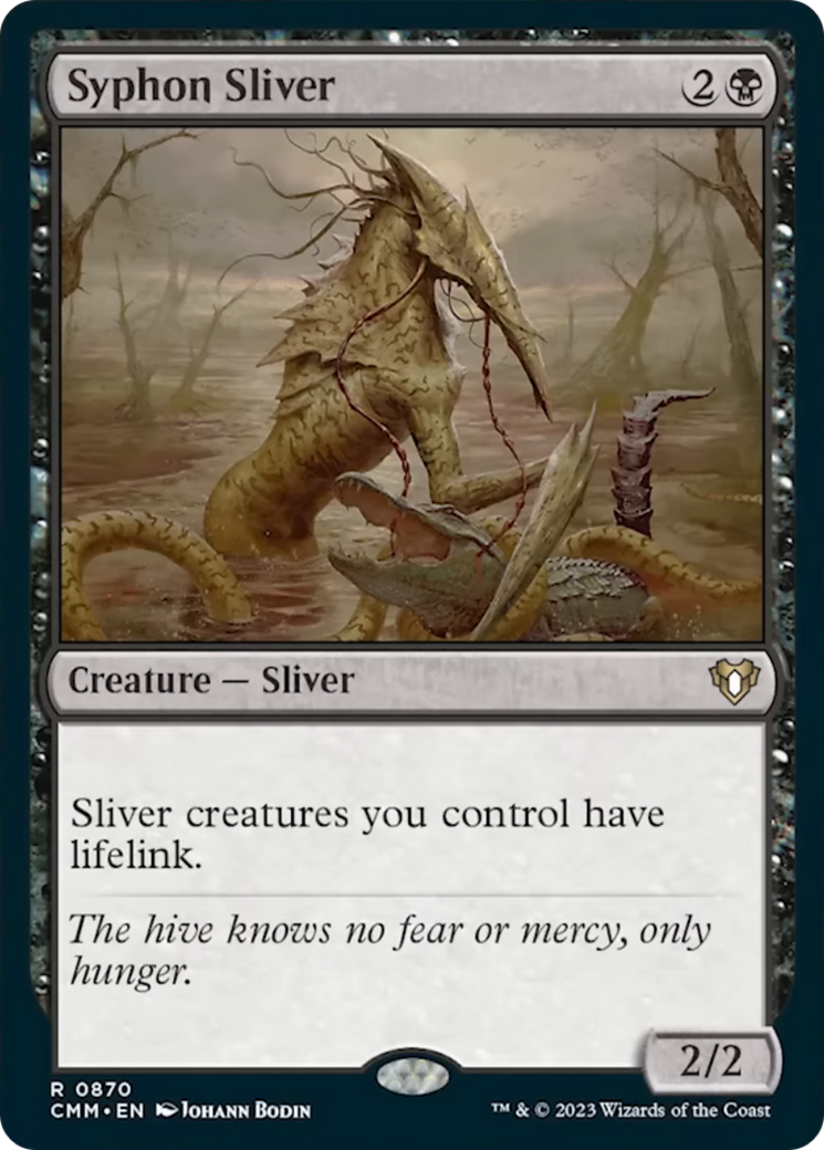 Syphon Sliver [Commander Masters] | Shuffle n Cut Hobbies & Games