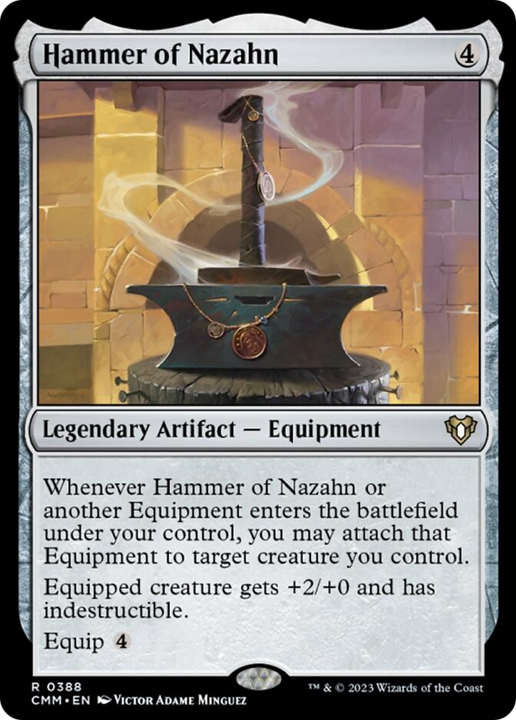 Hammer of Nazahn [Commander Masters] | Shuffle n Cut Hobbies & Games