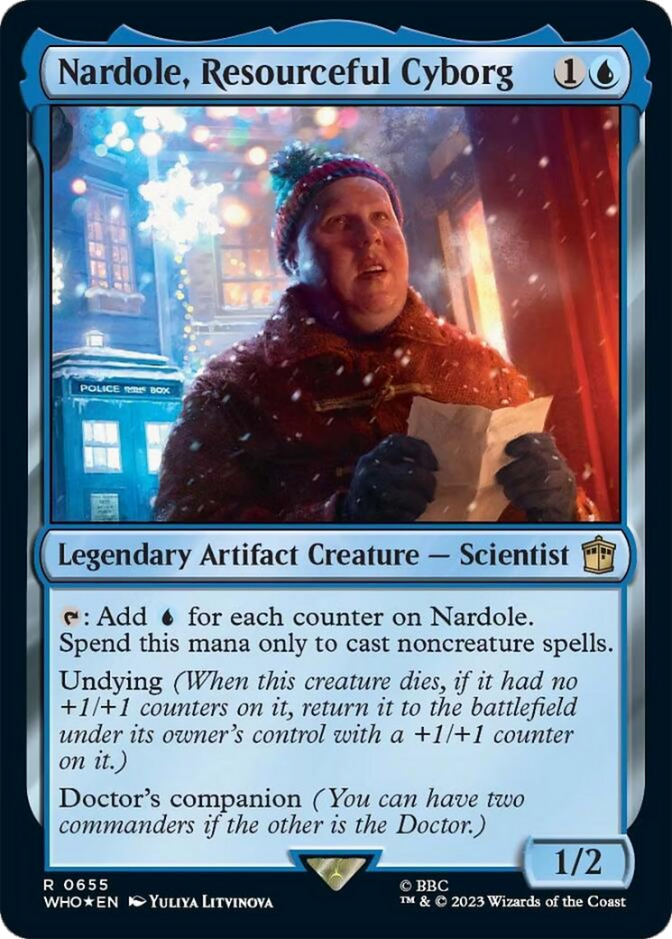 Nardole, Resourceful Cyborg (Surge Foil) [Doctor Who] | Shuffle n Cut Hobbies & Games