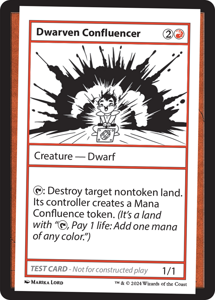 Dwarven Confluencer [Mystery Booster 2 Playtest Cards] | Shuffle n Cut Hobbies & Games