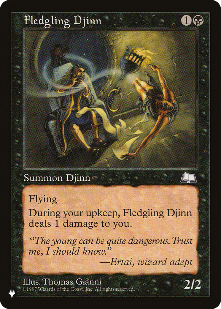 Fledgling Djinn [The List] | Shuffle n Cut Hobbies & Games