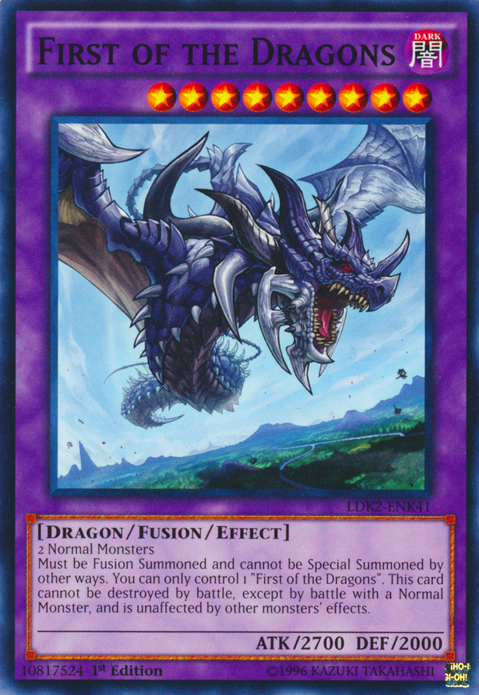 First of the Dragons [LDK2-ENK41] Common | Shuffle n Cut Hobbies & Games