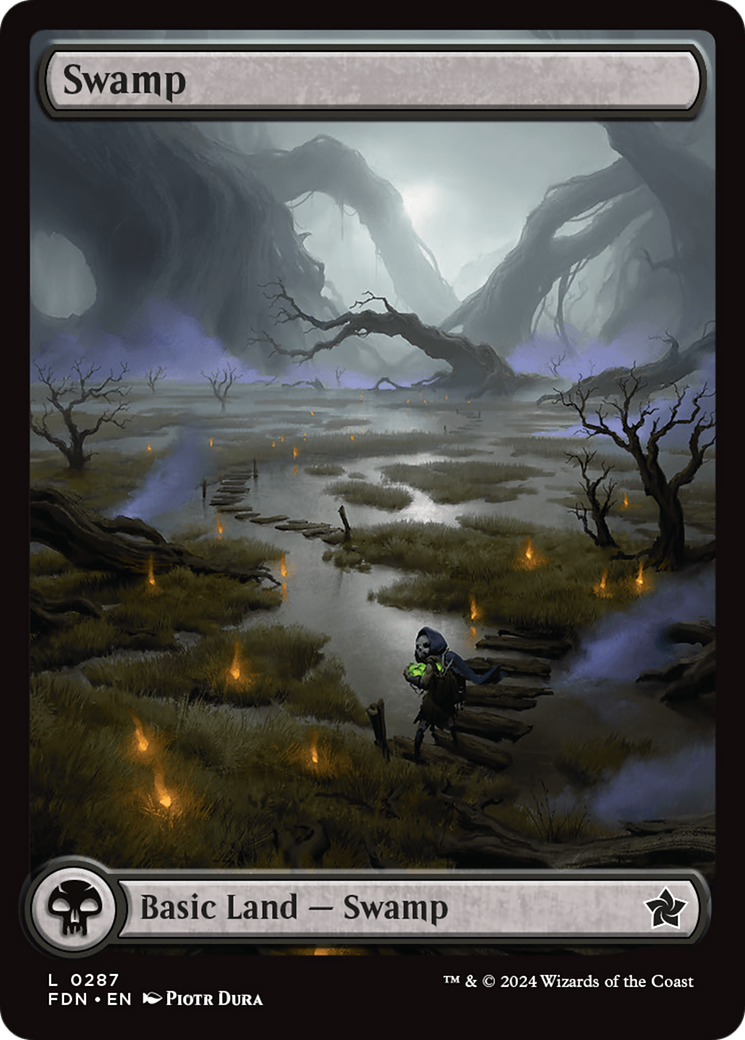 Swamp (0287) [Foundations] | Shuffle n Cut Hobbies & Games