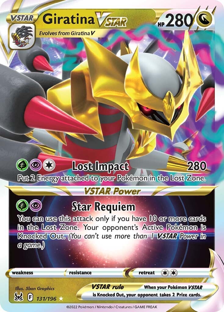 Giratina VSTAR (131/196) [Sword & Shield: Lost Origin] | Shuffle n Cut Hobbies & Games