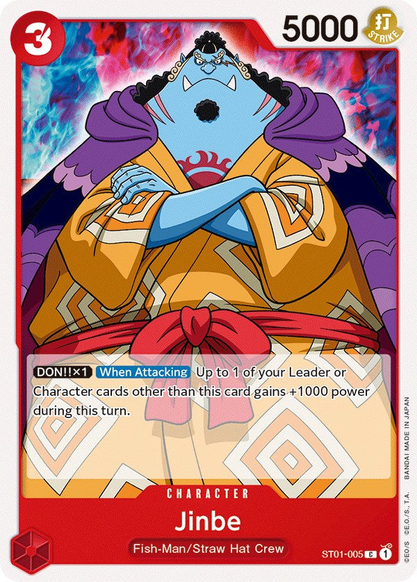 Jinbe [Starter Deck: Straw Hat Crew] | Shuffle n Cut Hobbies & Games