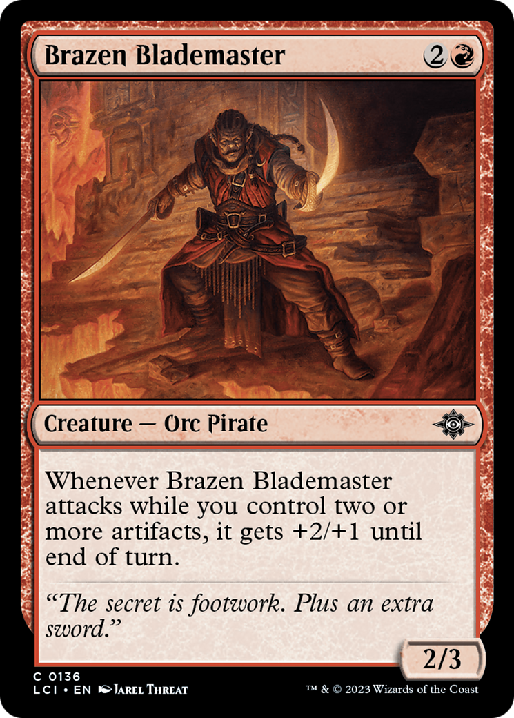 Brazen Blademaster [The Lost Caverns of Ixalan] | Shuffle n Cut Hobbies & Games