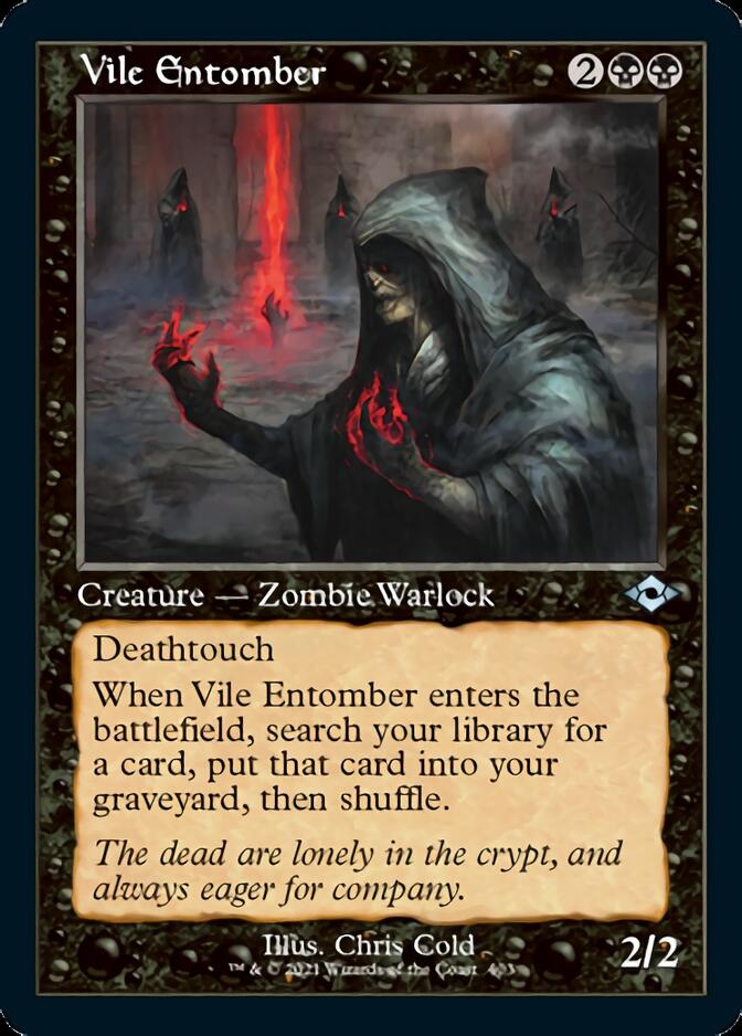 Vile Entomber (Retro Foil Etched) [Modern Horizons 2] | Shuffle n Cut Hobbies & Games