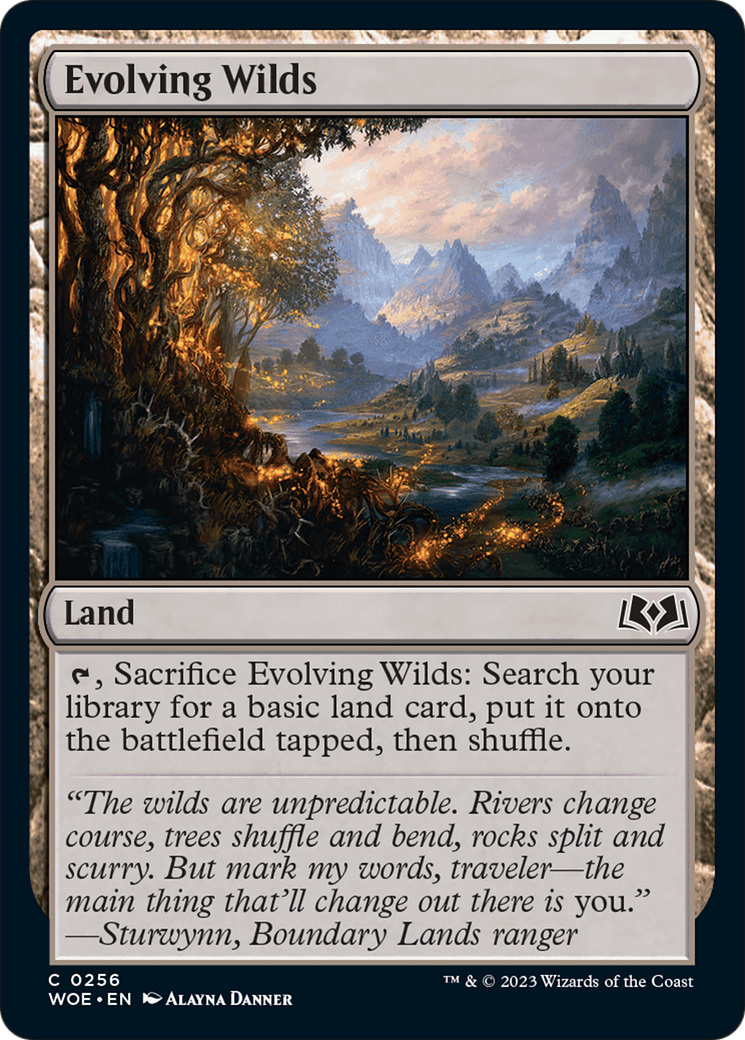 Evolving Wilds [Wilds of Eldraine] | Shuffle n Cut Hobbies & Games