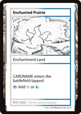 Enchanted Prairie (2021 Edition) [Mystery Booster Playtest Cards] | Shuffle n Cut Hobbies & Games