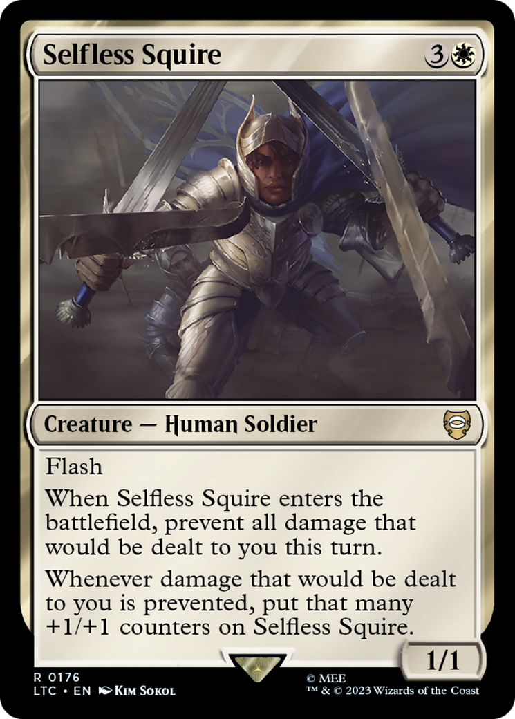 Selfless Squire [The Lord of the Rings: Tales of Middle-Earth Commander] | Shuffle n Cut Hobbies & Games