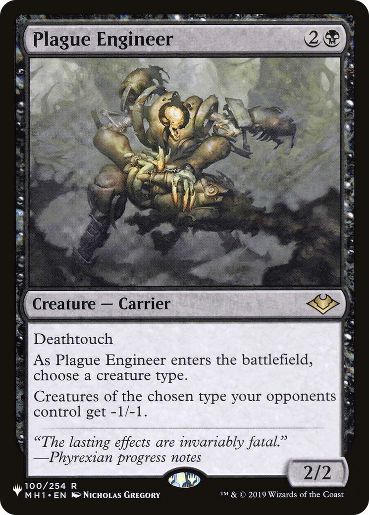 Plague Engineer [The List] | Shuffle n Cut Hobbies & Games