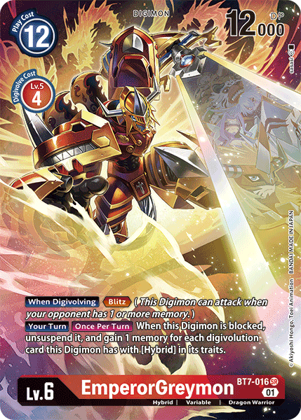 EmperorGreymon [BT7-016] (Alternate Art) [Next Adventure] | Shuffle n Cut Hobbies & Games