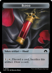 Servo // Blood Double-Sided Token [Modern Horizons 3 Tokens] | Shuffle n Cut Hobbies & Games