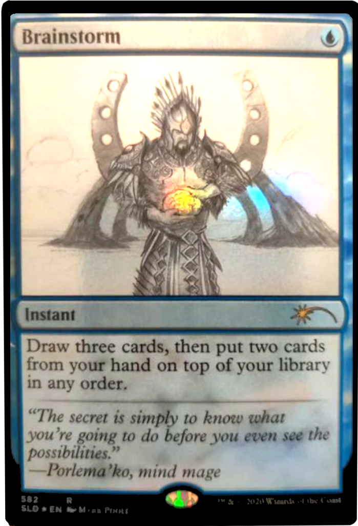 Brainstorm (Sketch) [Secret Lair Drop Promos] | Shuffle n Cut Hobbies & Games