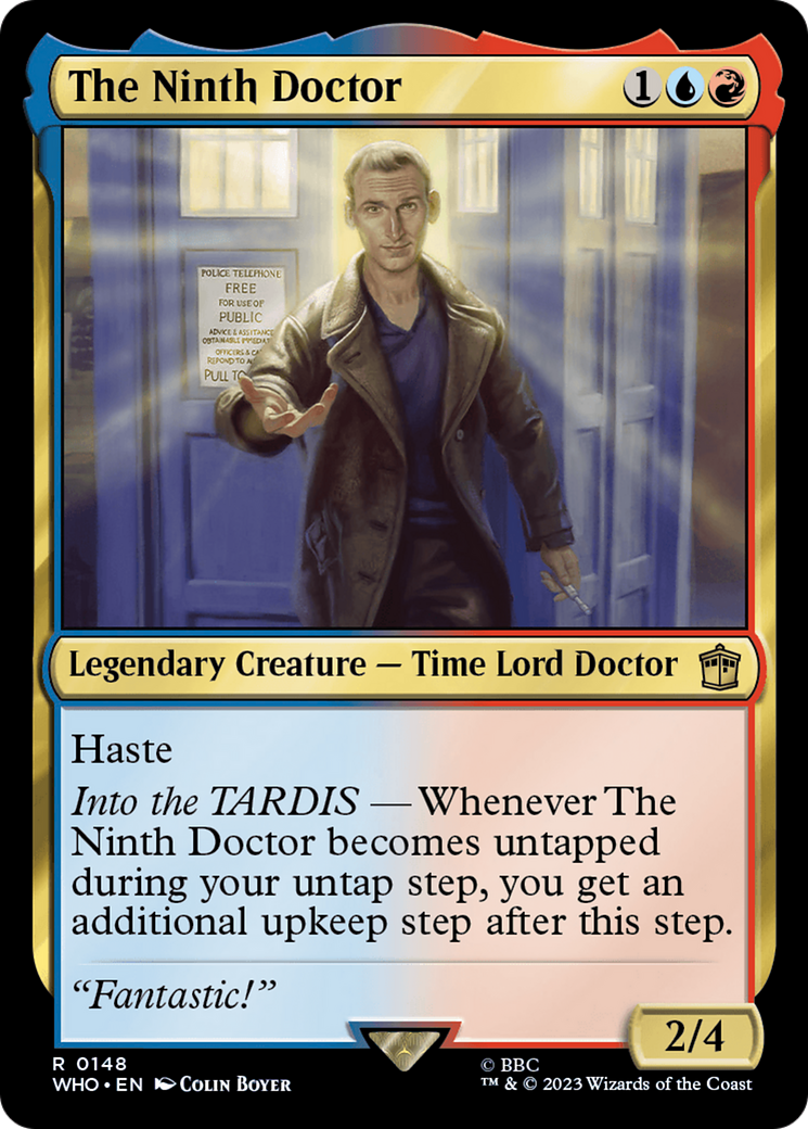 The Ninth Doctor [Doctor Who] | Shuffle n Cut Hobbies & Games